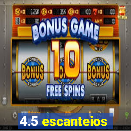 4.5 escanteios